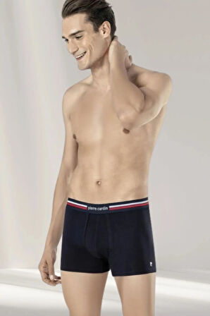 Erkek Pamuklu Gri & Lacivert & Kırmızı Boxer Set 3 Adet L1.PC.0042.0A.12.11