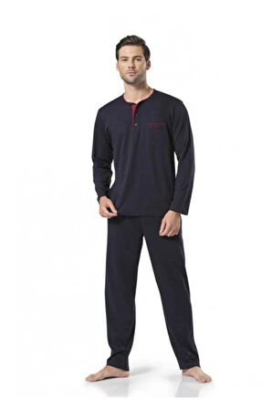 Erkek 5 Parça Damat Çeyiz Seti Atlet & Boxer Pijama Takımı Çorap L1.PC.0042.0A.12.16