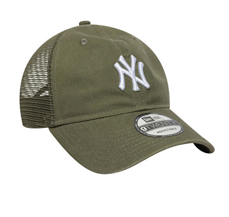 60674850-R New Era Mıdı Logo 9Twenty Trucker Neyyan  Novwhı Şapka Yeşil