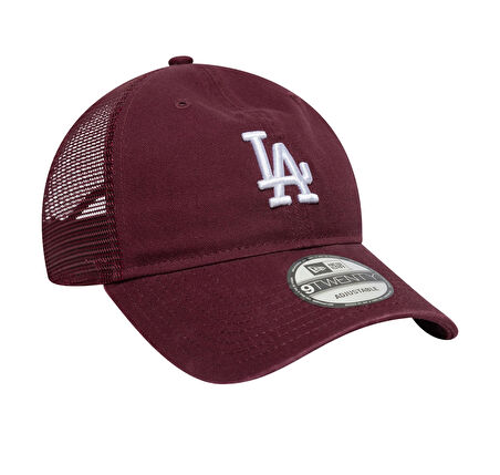 60674851-R New Era Mıdı Logo 9Twenty Trucker Losdod  Mrnwhı Şapka Bordo