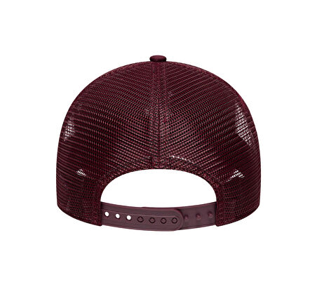 60674851-R New Era Mıdı Logo 9Twenty Trucker Losdod  Mrnwhı Şapka Bordo
