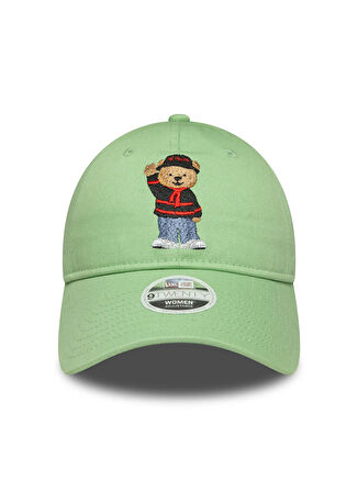 New Era 60684698BEAR WMNS 9TWENTY ACMILAN Yeşil Kadın Şapka