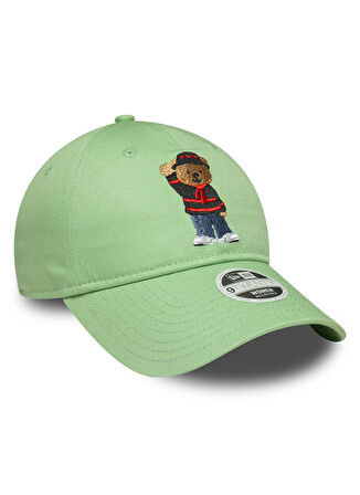 New Era 60684698BEAR WMNS 9TWENTY ACMILAN Yeşil Kadın Şapka