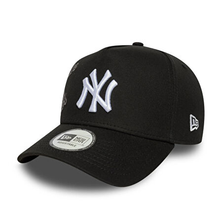 New York Yankees MLB Icon Siyah 9FORTY E-Frame 60691253