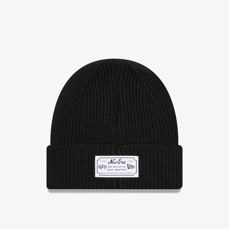 Alpha Industries x New Era Green Bay Packers Short Cuff Unisex Siyah Bere