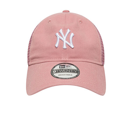 60674849-R New Era Mıdı Logo 9Twenty Trucker Neyyan  Copwhı Şapka Pembe