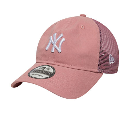 60674849-R New Era Mıdı Logo 9Twenty Trucker Neyyan  Copwhı Şapka Pembe