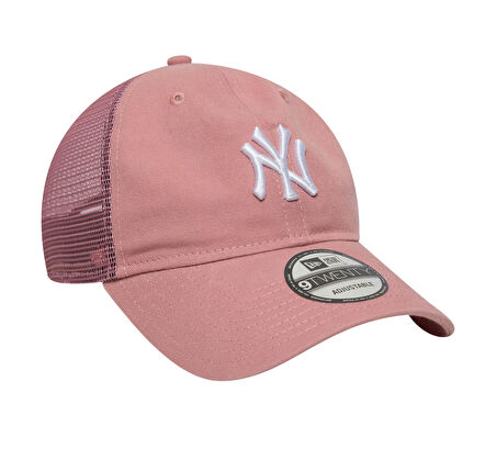 60674849-R New Era Mıdı Logo 9Twenty Trucker Neyyan  Copwhı Şapka Pembe