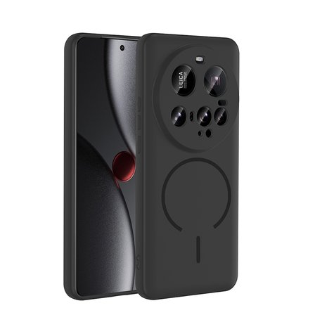 Gpack Xiaomi 15 Ultra uyumlu Kılıf Meta Araç Tutucu ve M-Safe Şarj Özellikli Silikon