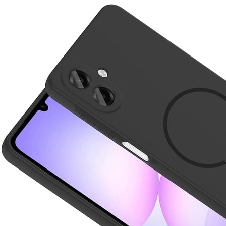 Gpack Samsung Galaxy A07 uyumlu Kılıf Meta Araç Tutucu Özellikli Silikon