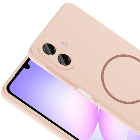 Gpack Samsung Galaxy A07 uyumlu Kılıf Meta Araç Tutucu Özellikli Silikon