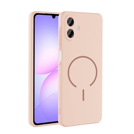 Gpack Samsung Galaxy A07 uyumlu Kılıf Meta Araç Tutucu Özellikli Silikon