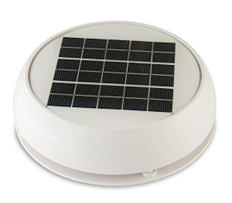 Nicro Day&Night Solar havalandırma 2500 mAh / 4.8V Dış Çap 254mm