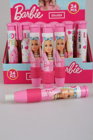 x Dekomus Lisanslı Barbie Basmalı Silgi Tek Adet