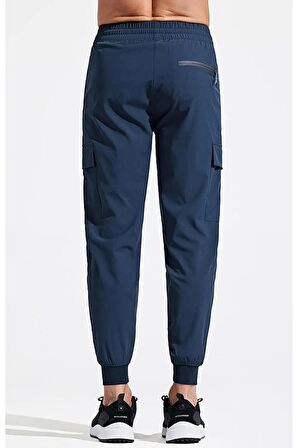 Ghassy Co. Erkek Quich Dry Running Athletic Dar Paça Joggers Hafif Outdoor Pantolon