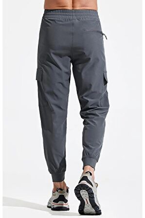 Ghassy Co. Erkek Quich Dry Running Athletic Dar Paça Joggers Hafif Outdoor Pantolon