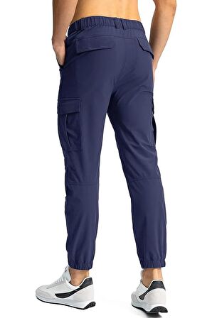 Ghassy Co. Erkek Doğa Yürüyüşü Golf Ultra Hafif Çok Amaçlı Cepli Kargo Pantolon