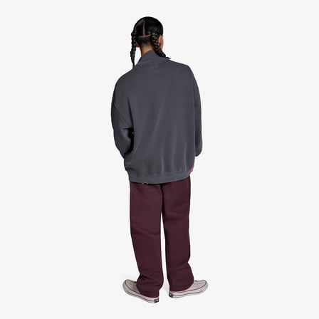Converse Erkek Siyah Dik Yaka Sweatshirt
