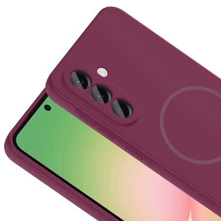 Gpack Samsung Galaxy A36 uyumlu Kılıf Meta Araç Tutucu Özellikli Silikon
