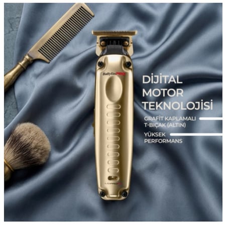 BaByliss PRO 4rtists Lo-ProFX Şarjlı Saç Kesme Makinesi Gold FX726GE