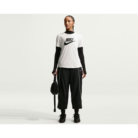 Nike Nsw Club Ss Tee Icon Futura Beyaz Kadın Tişört DX7906-133