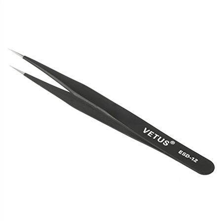 VETUS İNCE UÇLU SİVRİ ANTİSTATİK CIMBIZ ESD 12