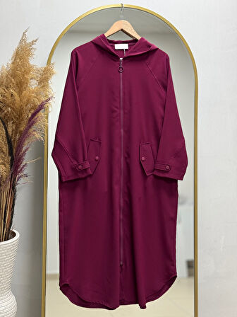 Asiye Reglan Kol Linda Kap-EL1862 Bordo