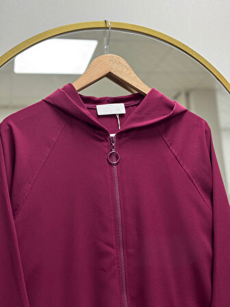 Asiye Reglan Kol Linda Kap-EL1862 Bordo