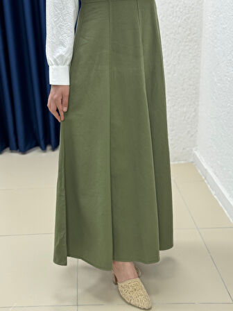 Celia Sülfür Gabardin Jile-BN4289 Yeşil