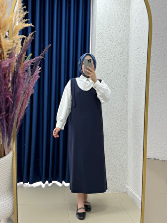 Zenina Omuz Detaylı Jile-AS3954 Lacivert