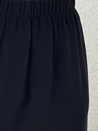 Sormora Kuşak Detaylı Ceketli Pantolonlu Takım-AS471 Siyah