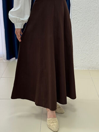 Celia Sülfür Gabardin Jile-BN4289 Kahve