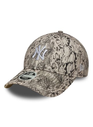 New Era 60758966 WMNS SNAKE 9FORTY NEYYAN Gri Yılan Desenli Kadın Şapka