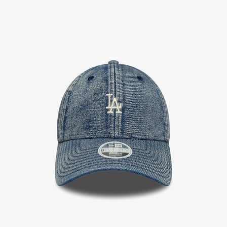 New Era LA Dodgers Denim 9Twenty Kadın Mavi Şapka