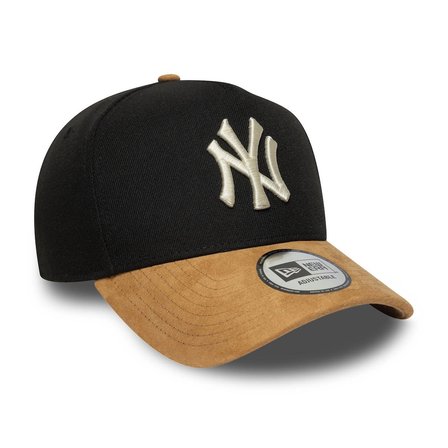 New Era Suede Visor Eframe Neyyan Unisex Siyah Şapka