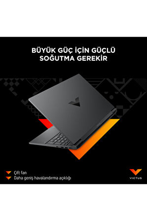 HP Victus 15-FB3705NT AMD Ryzen 5 8645HS 16GB RAM 512GB SSD RTX3050 Freedos 15.6” FHD 144Hz B9KM2EA