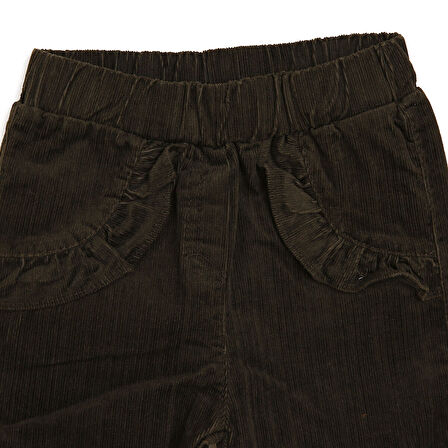 HelloBaby Basic Kız Bebek Kadife Pantolon