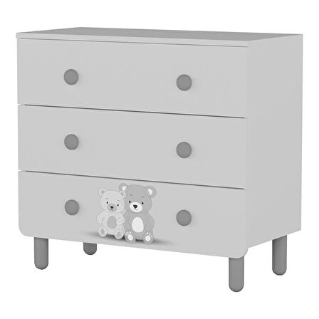 meltemkids Sweet 3 Çekmeceli Şifonyer