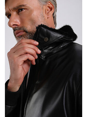 Alexandr Erkek Pilot Deri Mont