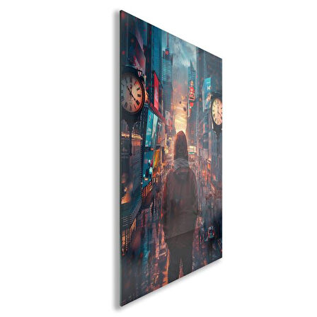 Karışık Duvar Tasarım Cam Tablo - Karisik - Dikey Motif 01-385