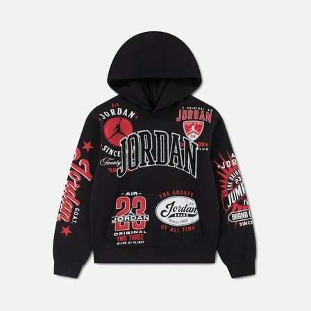 Nike JDB I23 CRUISE CONTROL PO HOOD Siyah Sweatshirt 95G361-023