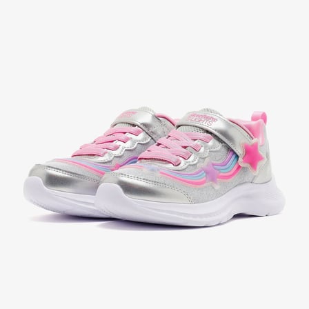 Skechers JUMPSTERS 2.0 Çocuk Gri Spor Ayakkabı 303724L-SMLT