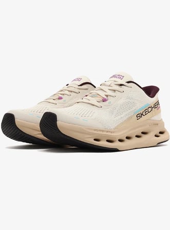 Skechers 129400-NAT Max Cushioning Glide-Step Kadın Koşu Ayakkabısı