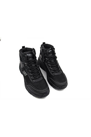Skechers Hıllcrest 2.0 Woodrock Peak 237804/ Bbk Erkek Outdoor Bot - Siyah