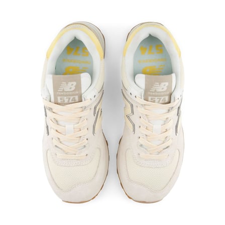 W574VA-K New Balance W574Va Kadın Spor Ayakkabı Krem