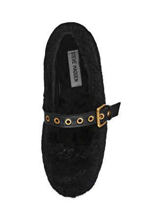 Steve Madden Siyah Kadın Babet TOASTY