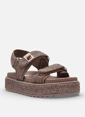 Steve Madden Vizon Kadın Sandalet BIGMONA CHARCOAL