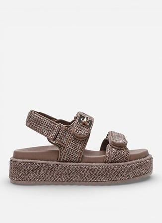 Steve Madden Vizon Kadın Sandalet BIGMONA CHARCOAL
