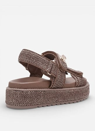 Steve Madden Vizon Kadın Sandalet BIGMONA CHARCOAL