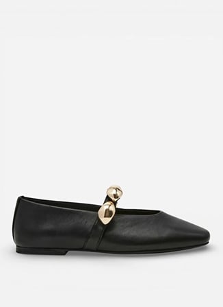 Steve Madden Siyah Kadın Babet POPPIN